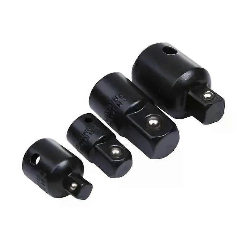 4pcs 1/4 3/8 1/2 Ratchet Wrench Socket Adapter Converter Wrench Set Electrophoresis Drive Reducer