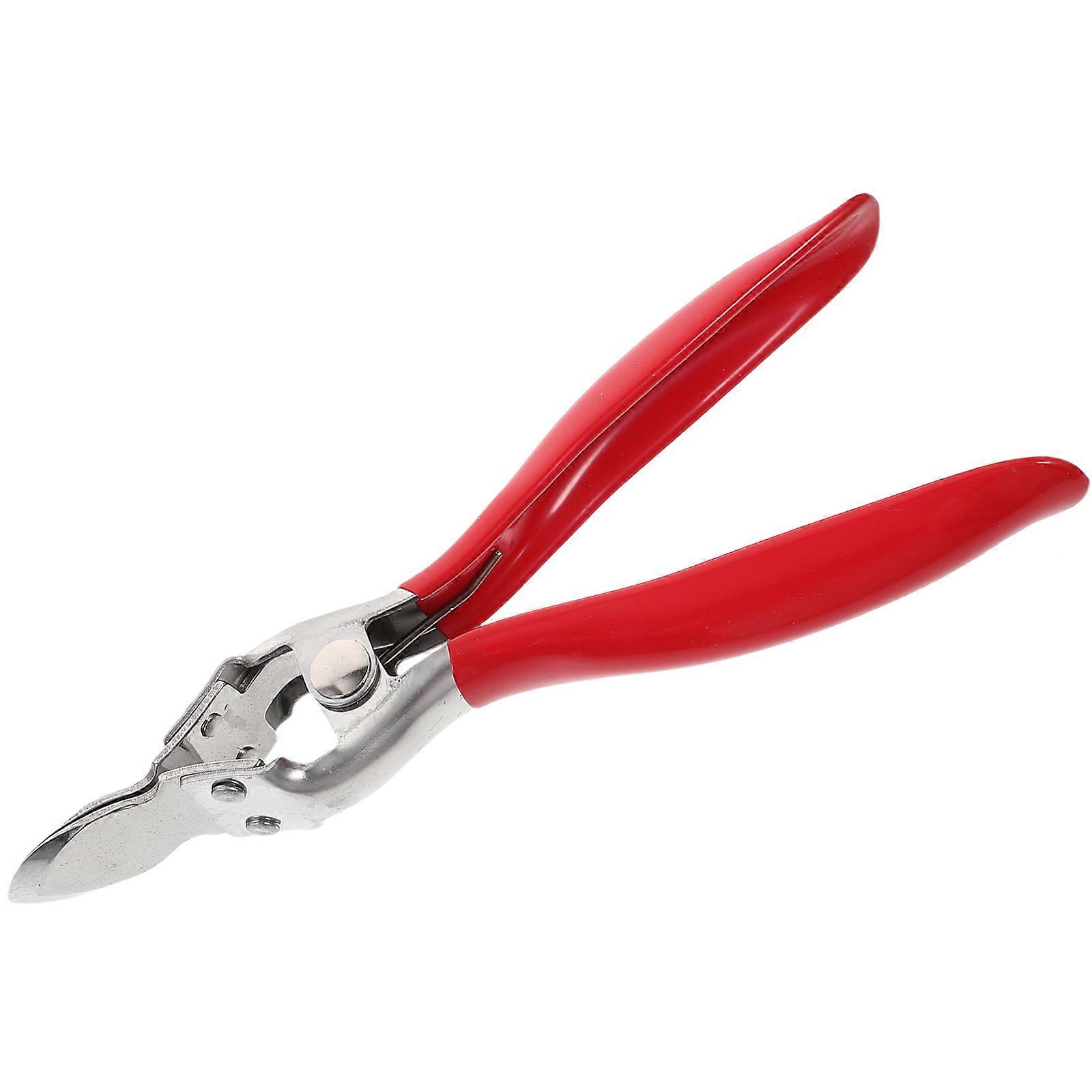 Durian Opening Tool Stainless Steel for Kitchen Use Red Rustproof