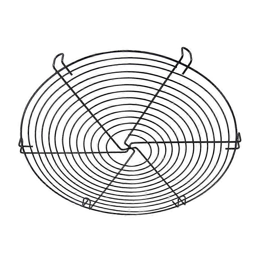 Cookie Drying Racks For Baking Round Cake Cooling Rack Nonstick Baking Supply 31.8X31.8X2.7CM Drying 1Set