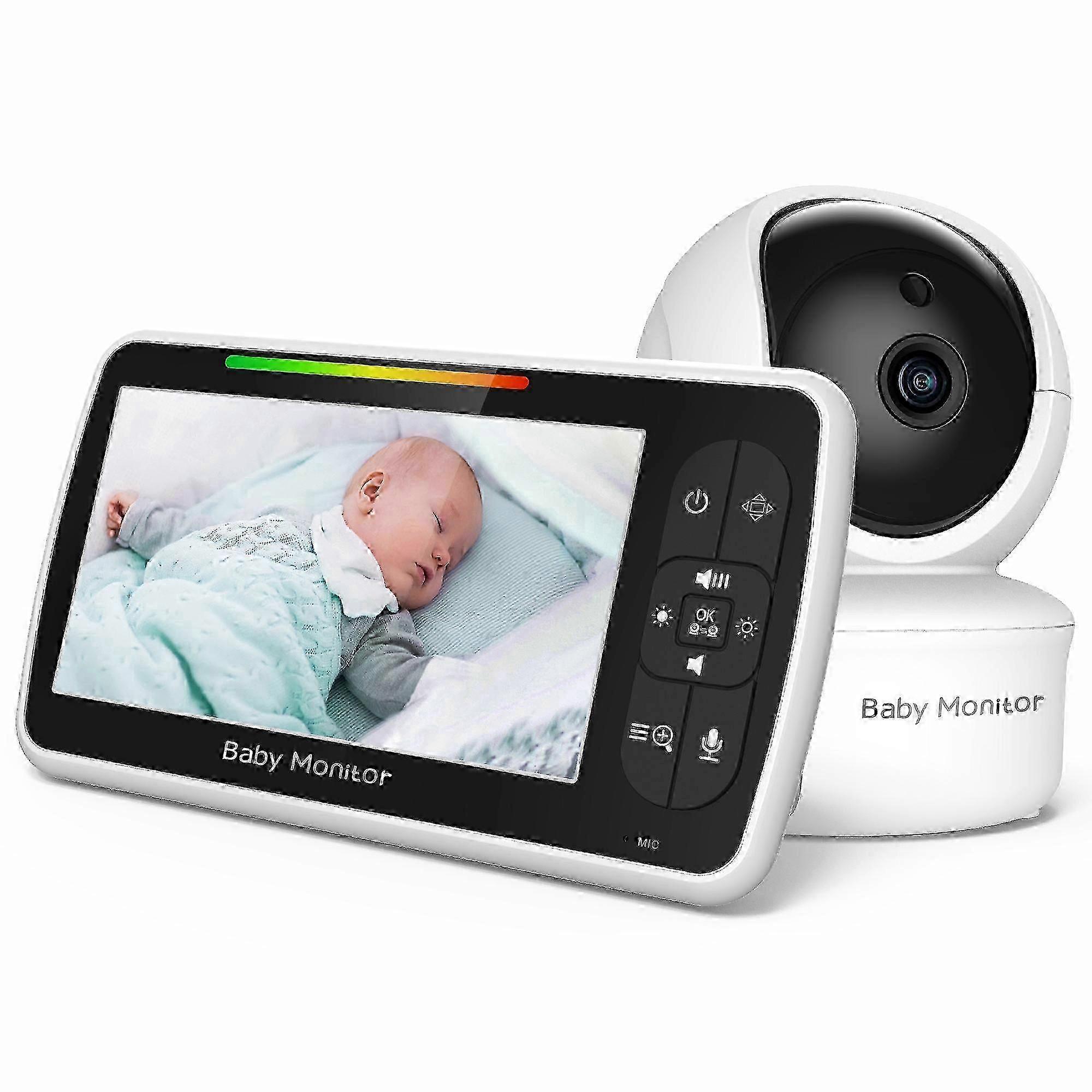 SM650 Baby Monitor HD Smart Baby Monitor Voice Intercom Crying Warning Day and Night Monitor
