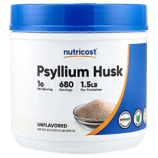 Nutricost, Psyllium Husk, Unflavored, 24.3 oz (680 g)