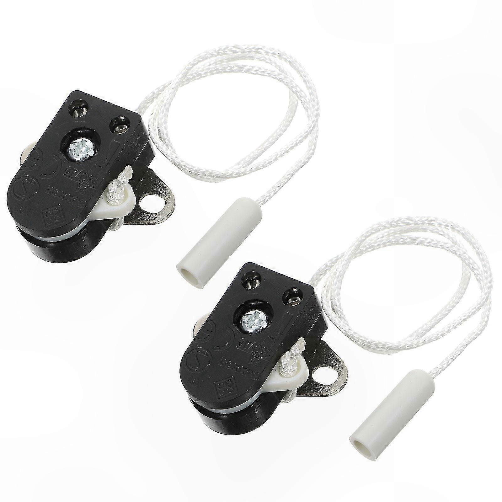 2-Pack Wall Light Pull Switch Replacement Rope for Lighting Fixtures Accessories