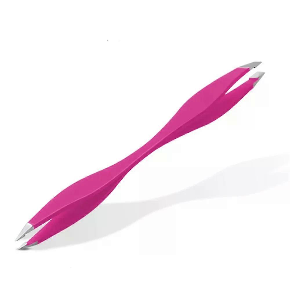 Eyebrow Tweezers Rose Beauty Double Ended Makeup Tools  Anti-static Eyelash Extension Tweezer Pinset For Trim Eyebrows