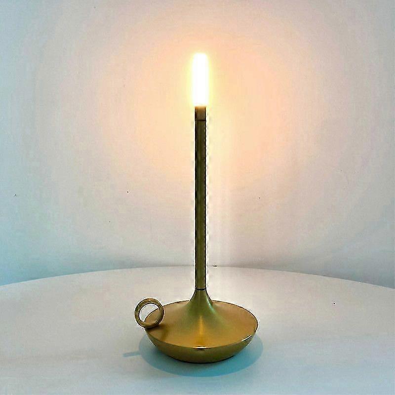 LED Candlelight Dinner Atmosphere Lamp Rechargeable Bedside Lamp 25-26