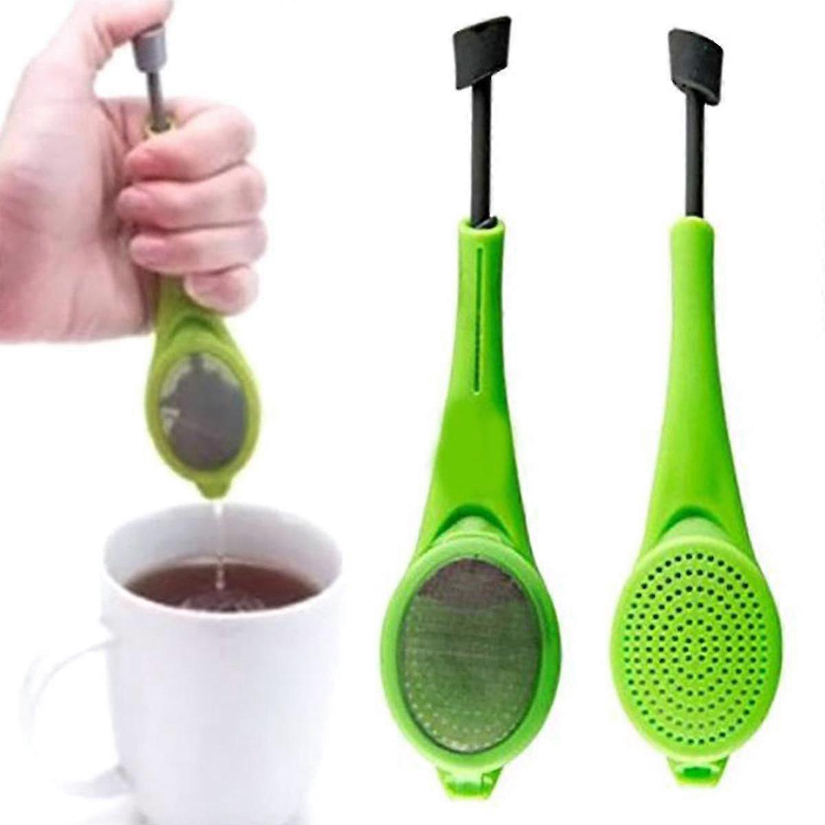 Tea Infuser Loose Tea Leaf Strainer Herbal Spice Silicone Filter Diffuser