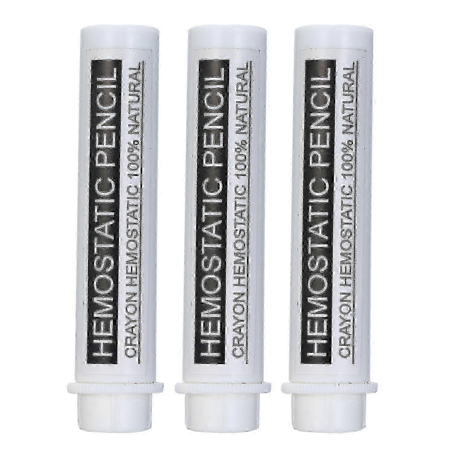 Pen Type Styptic Pencil Set - 3PCS Anti-infection for Cuts & Shaving Wounds Bleeding Control Measures Compatible with Bloodstone