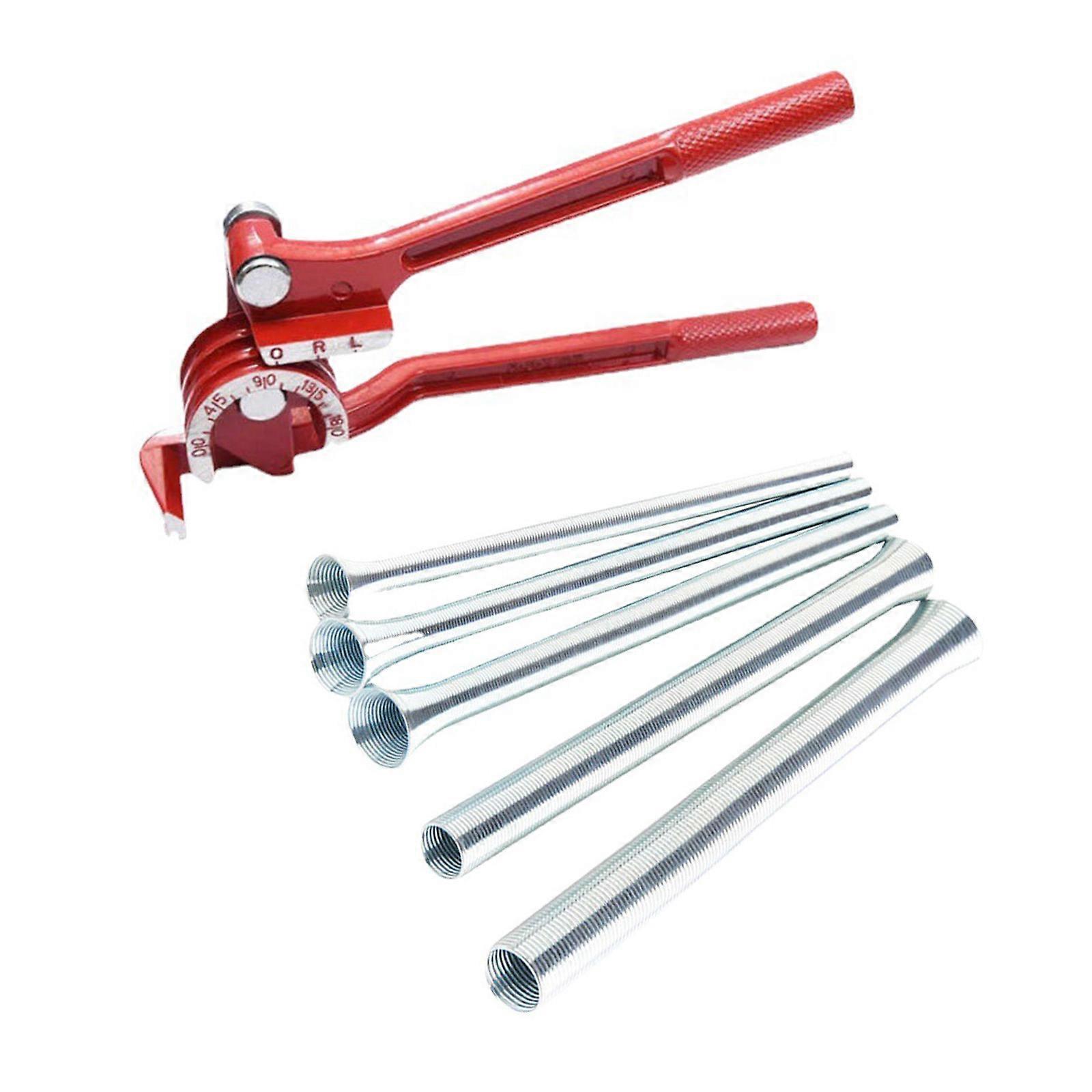 Aluminum Tube Bending Tool With 1/4" 5/16" 3/8" 180 Degree Bending Tool For Home Improvement And Contractors Multicolor
