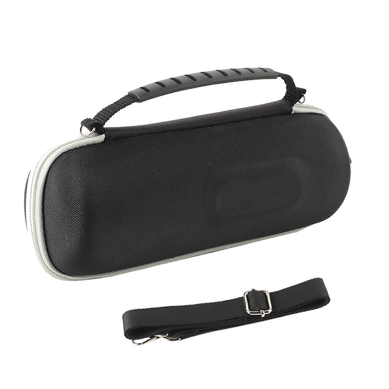 Shockproof And Waterproof Speaker Bag For Portable Speakers With Comfortable Shoulder Strap Inner Gray