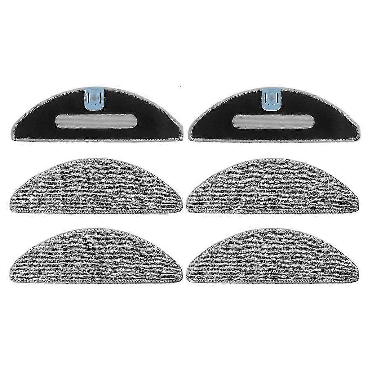 コンボI5、I5 +、J5、J5 +ロボット用6個パーツモップパッド真空マイクロファイバーウォッシャブル再利用可能なモップクロス