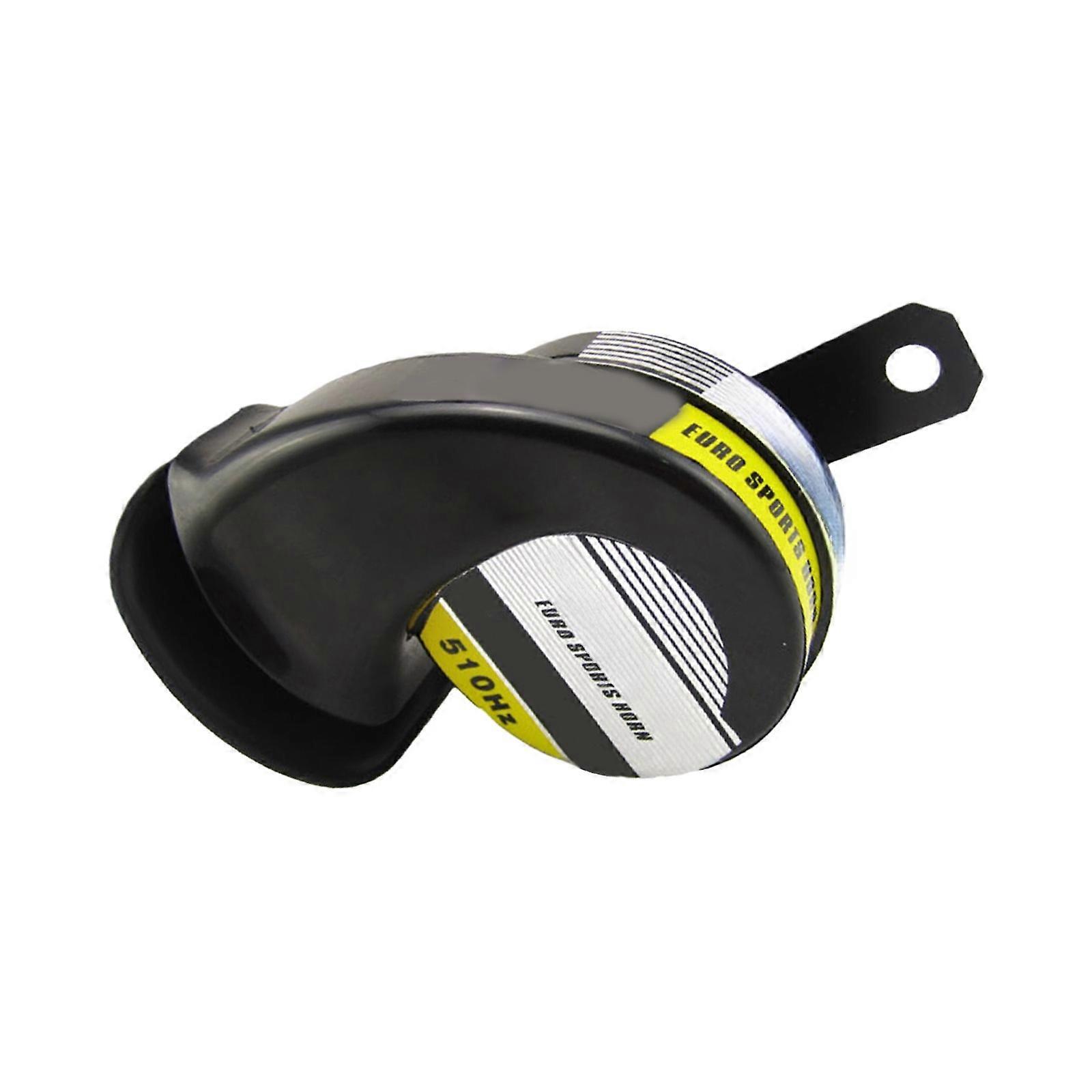 12V All Weather Metal Snail Horn High Volumes Output Rustproof Structure Automotive Horn Suitable for Motorcycles Car Multicolor