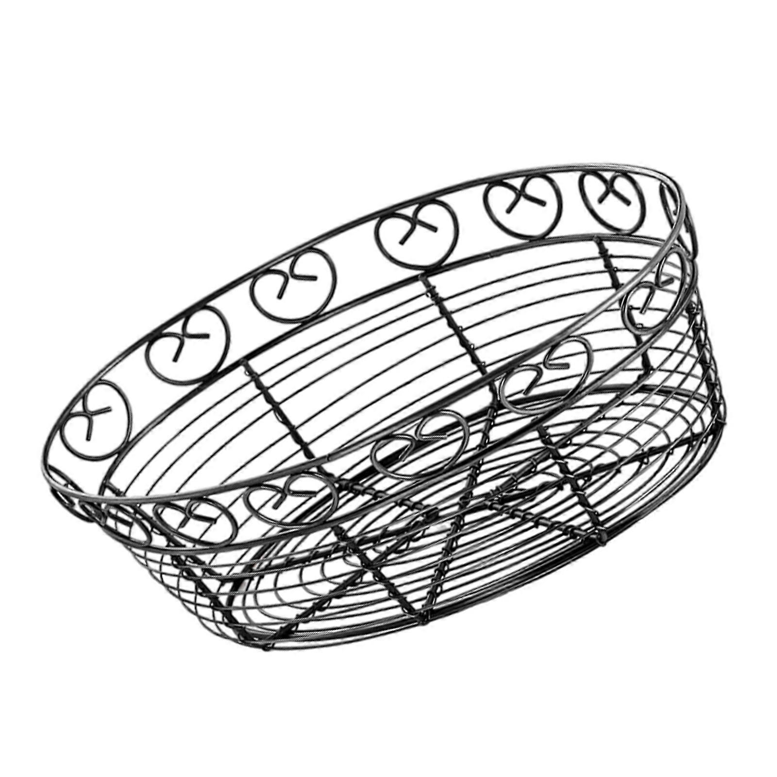 Decorative Bread Storage Bin Kitchen Countertop Organizers with Portable Handle Multicolor