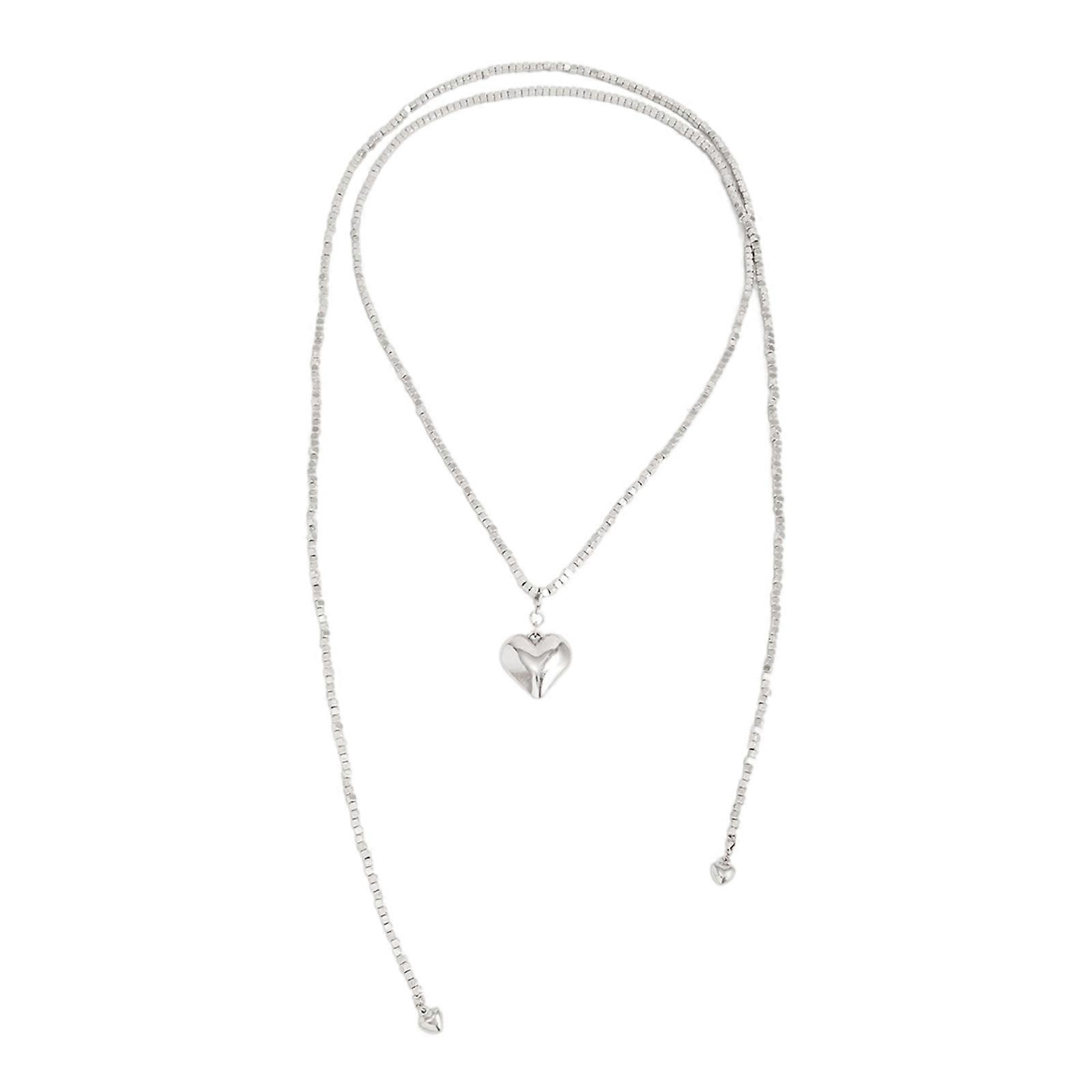 Fashion Forward Irregular Beaded Necklace Abrasion Resistant Design Clavicle Chain For Extended Daily Use Multicolor