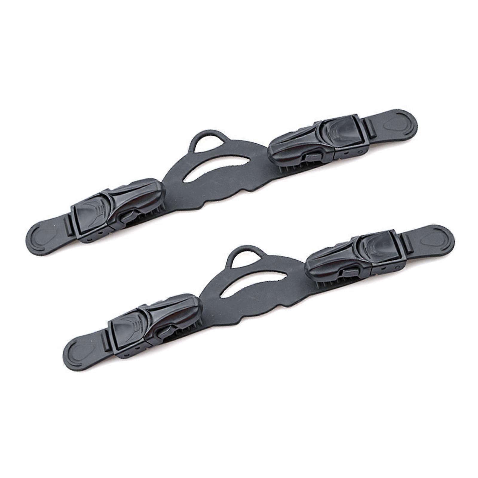 1Pair Deep Diving Flippers Strap Replacement Adjustable Fin Belt With Quickly release Buckles Dives Accessories Enduring Multicolor
