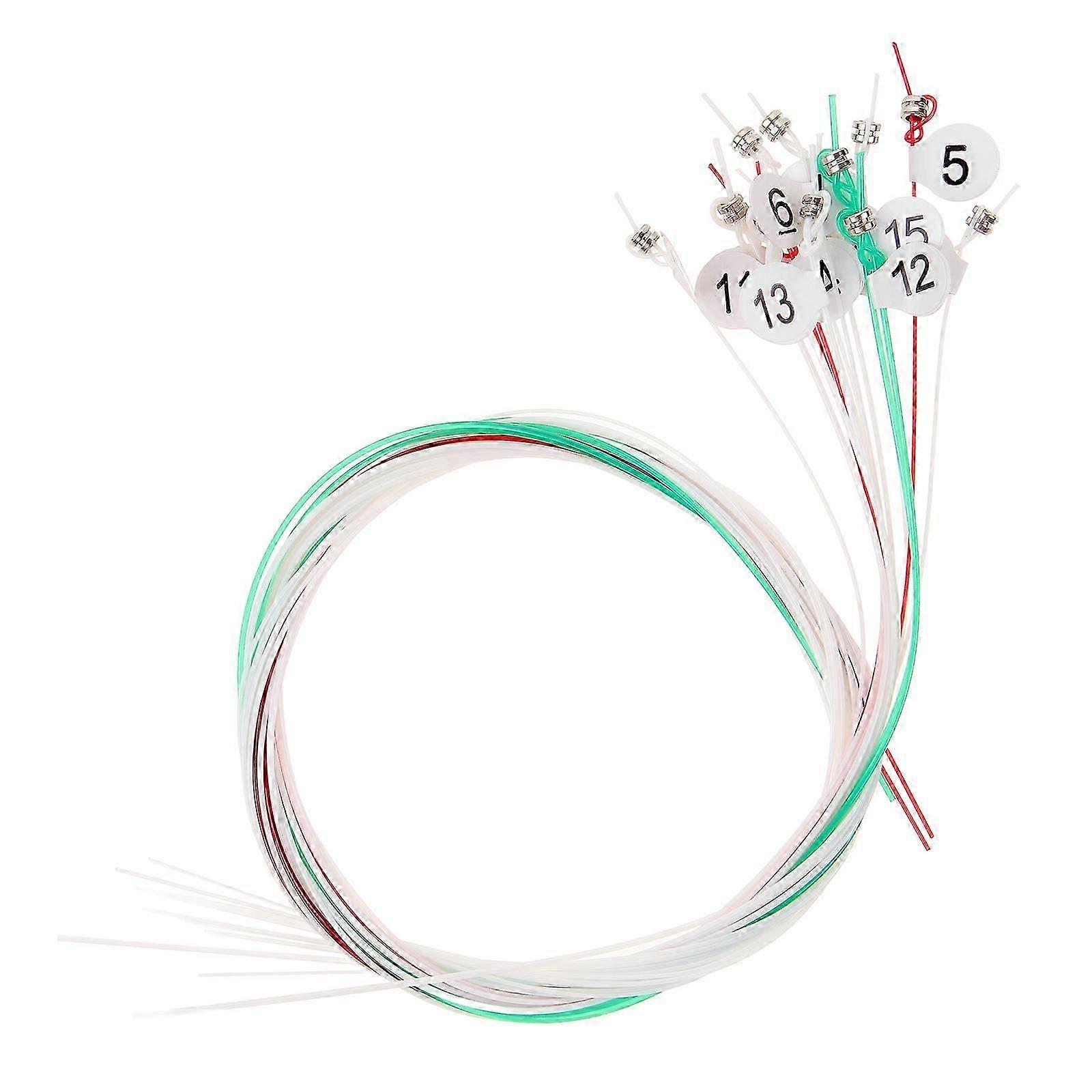 15pcs Harp Strings Replacement Metal String For Harp Professional Harp Accessory