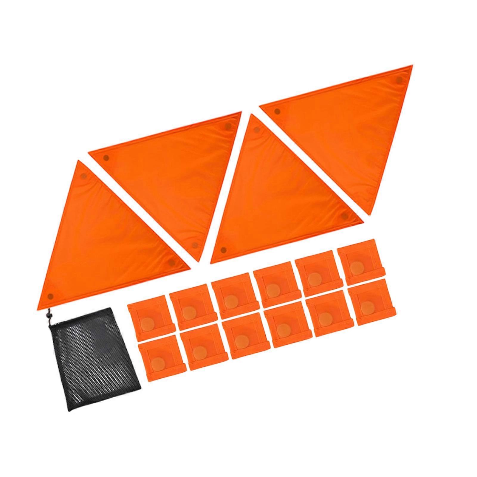 4pc Outdoor Hunting Blind Structure Tall Sight Lemon Impermeable Substance Magnetic Border Security Multicolor