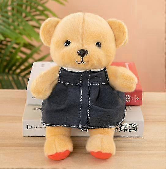 Kleid Teddybär Plüschtier Begleitpuppe Weihnachtsgeschenk Strap Bär Cartoon Puppe Paar Stoffpuppe 2025