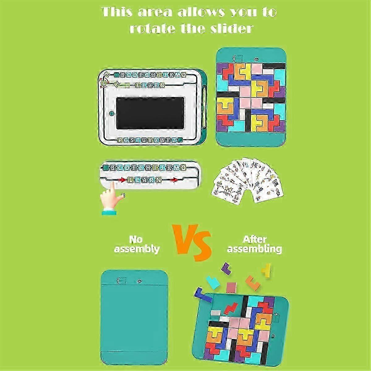 3 in 1 Multifunctional Drawing Board Russian Square Set 2025