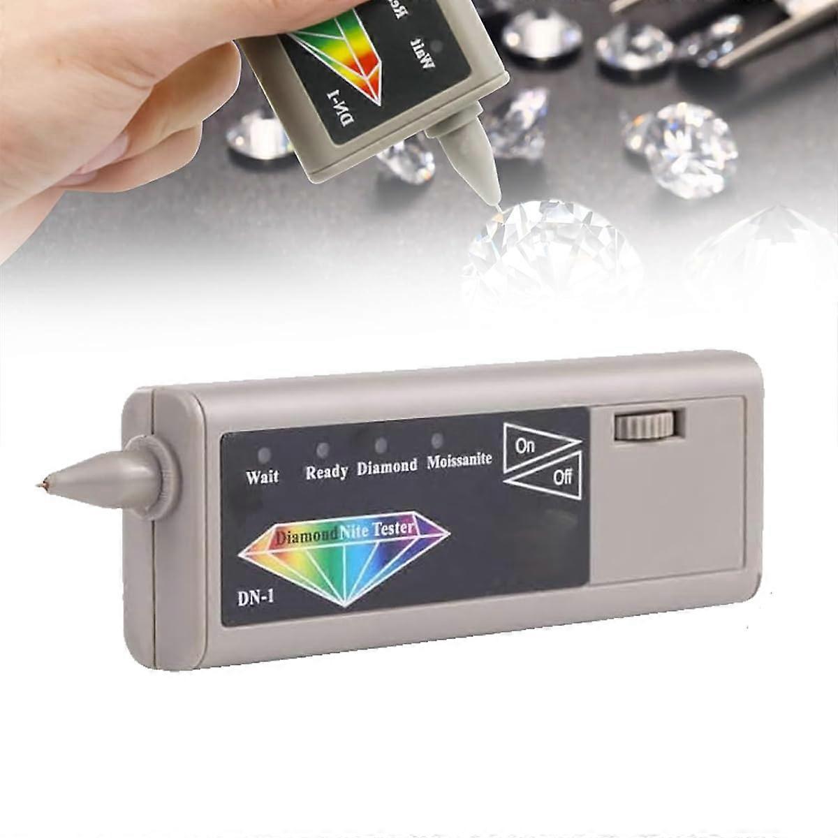 Diamond Tester Rechargeable Gemstone Detector for Jewelry, Moissanite and  Diamond Testing