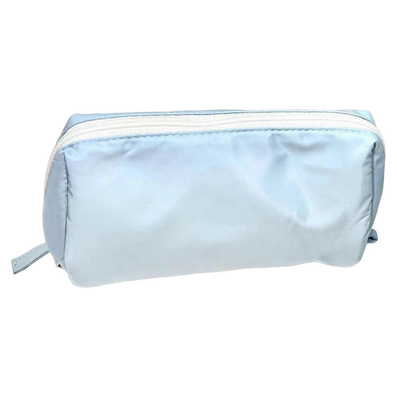 Pencil Case Desktop Accessory Reusable Stationeries Storage Pouches Pen Box Pencil Case Organizers Pencil Holders Sleeve  Blue