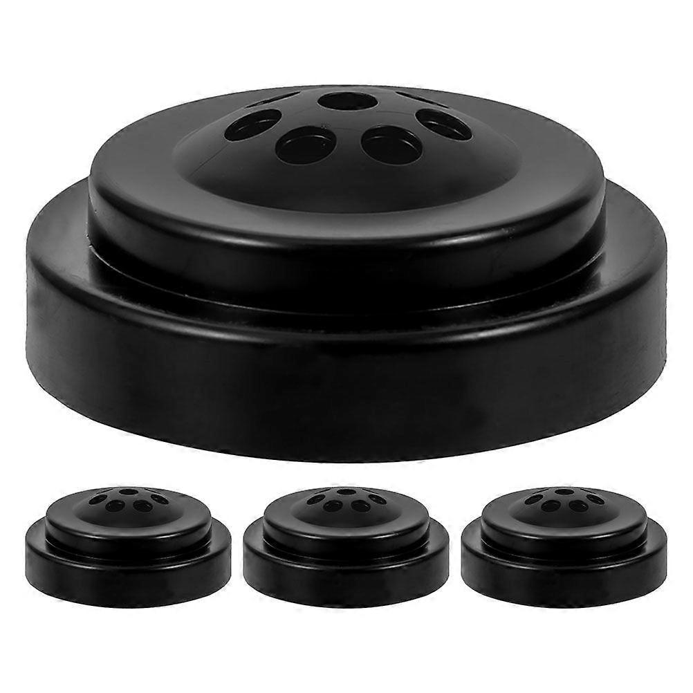 4pcs Flagpole Stand Base: Desk Flag Holder for Office Conference Table and Meeting Room Flagpole Base for Professional Display