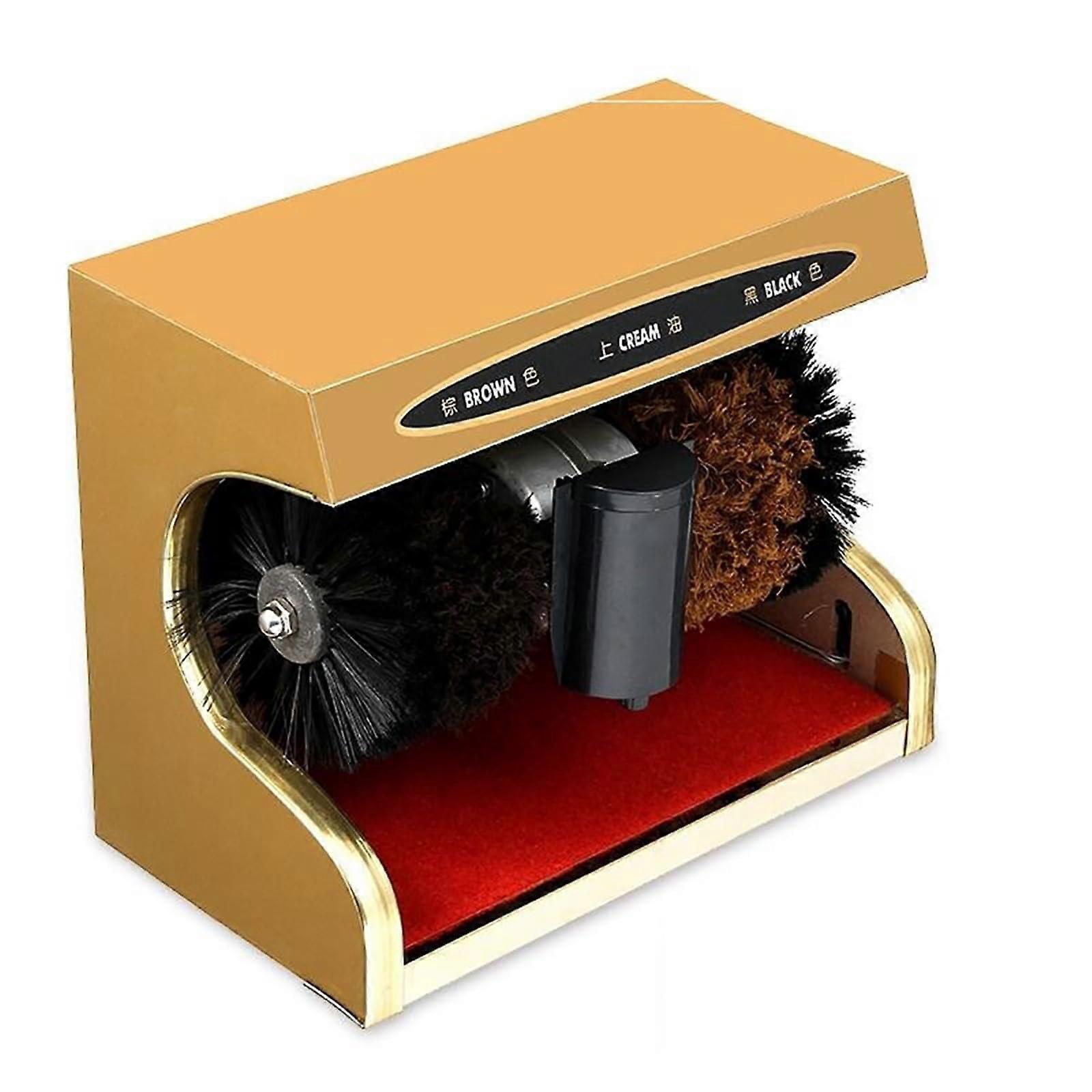 Electric Shoe Polish Machine with Automatic Sensor and Brush for Polishing and Shining Shoes