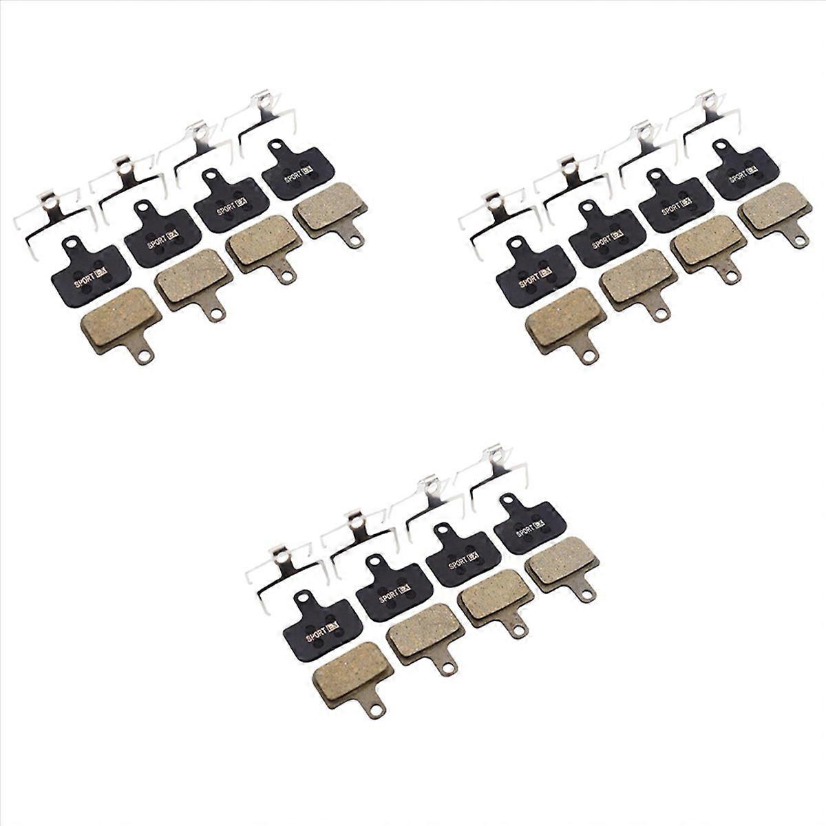 12 Pairs Sport EX, Bicycle Disc Brake Pads for AVID DB , LEVEL TL & T, Red Force ETap AXS