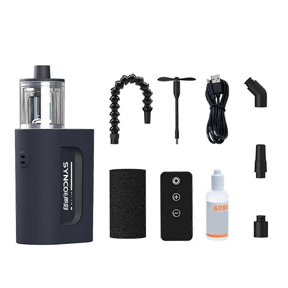 CF3 Fog Machine Remote Control Dry Burn Prevention Ideal for Video Film Stage Performance & Atmosph