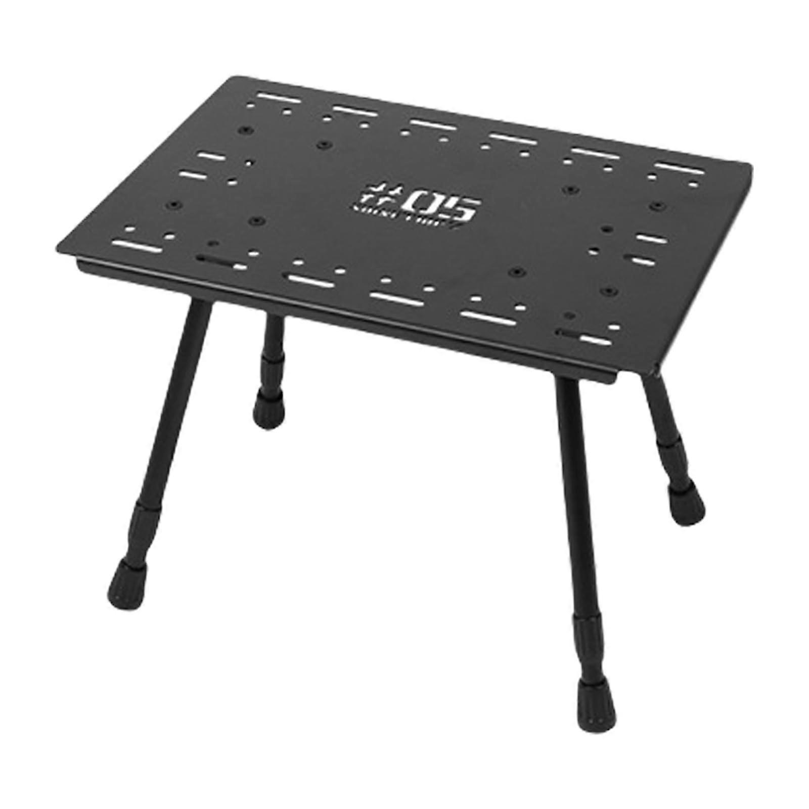 Camping Folding Table Adjustable Portable For Backpacking Hiking Picnic Multifunctional Outdoor Desk