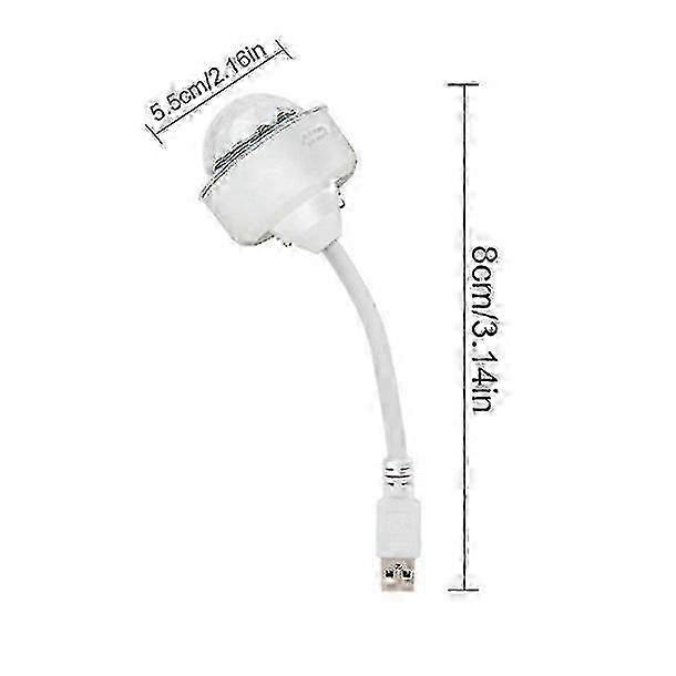 2025 Upgrade colorful lights,to render the atmosphere of an event DJ voice controlled USB small magic ball light, with