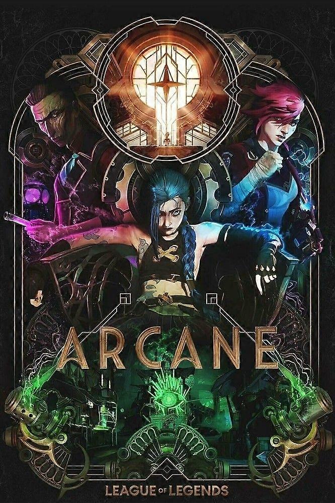 Arcane (2021) V11 Programa de TV animado Rompecabezas EB 8474