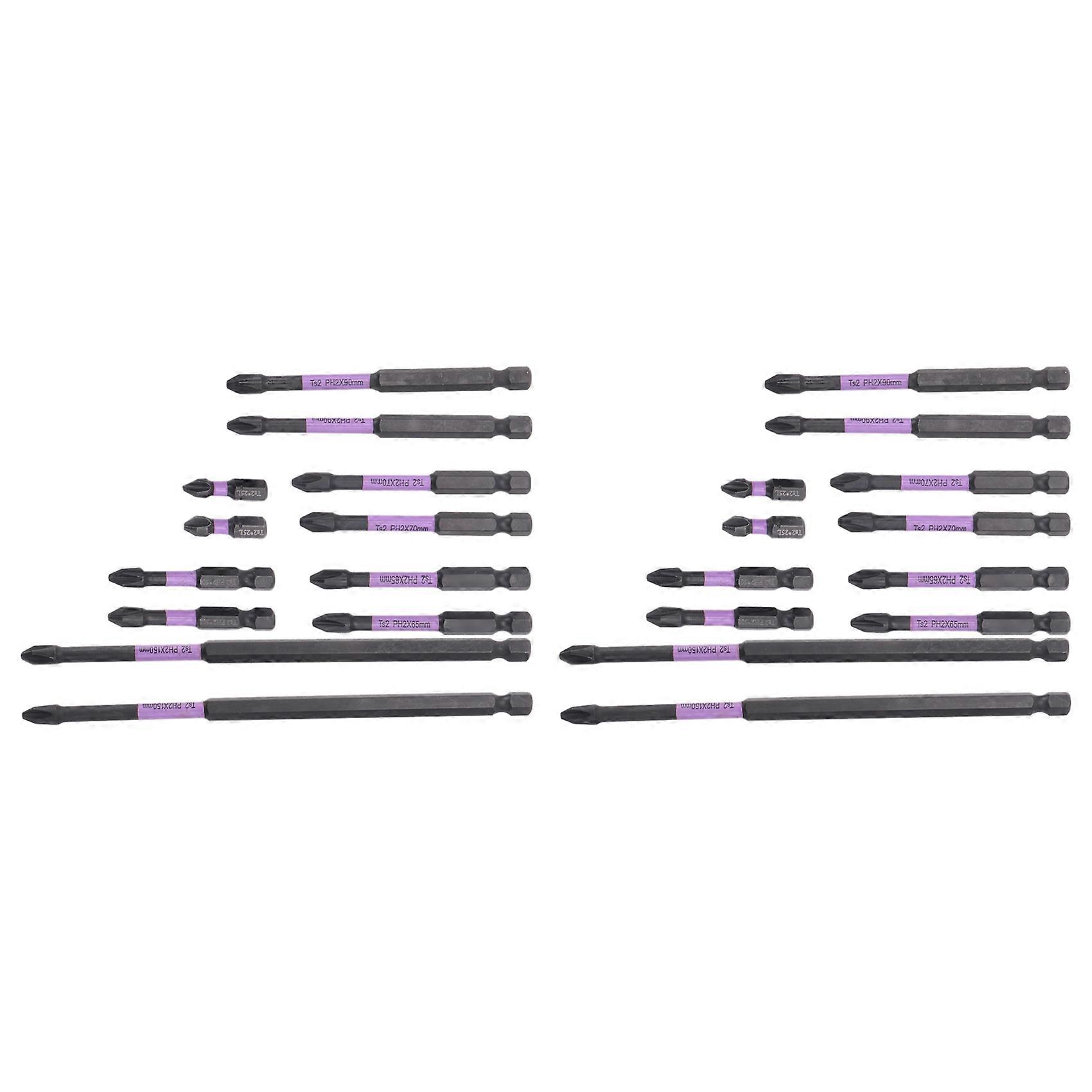 Magnetic Drill Bits D1 Anti-Slip and Shock-Proof Bits with Phillips Screwdriver Bits Magnetic Screwdriver Set (4Set)