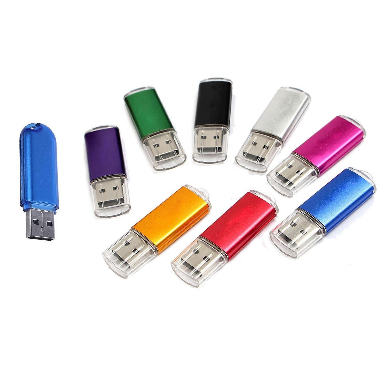 128MB USB 2.0 Flash Drive Memory Stick Storage Thumb Pen U Disk for Data Storage & 64MB