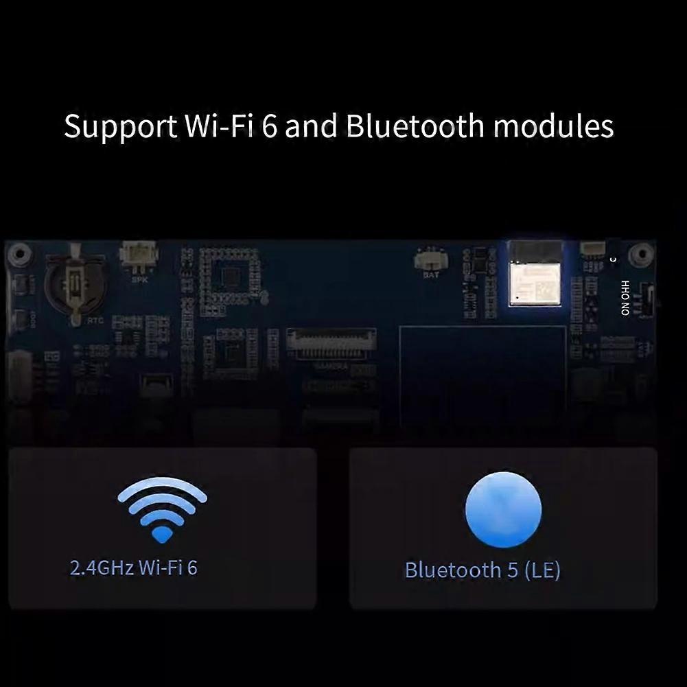 ESP32-P4-WIFI6 7inch 5-Point Touch Display Dev.Board, ESP32-P4+ESP32-C6, 1024×600 WiFi6/BT5(LE) (WS-32510