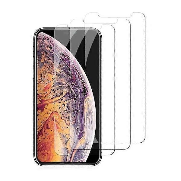 3-Pack - compatible with iPhone X/Xs - Tempered Glass Screen Protector