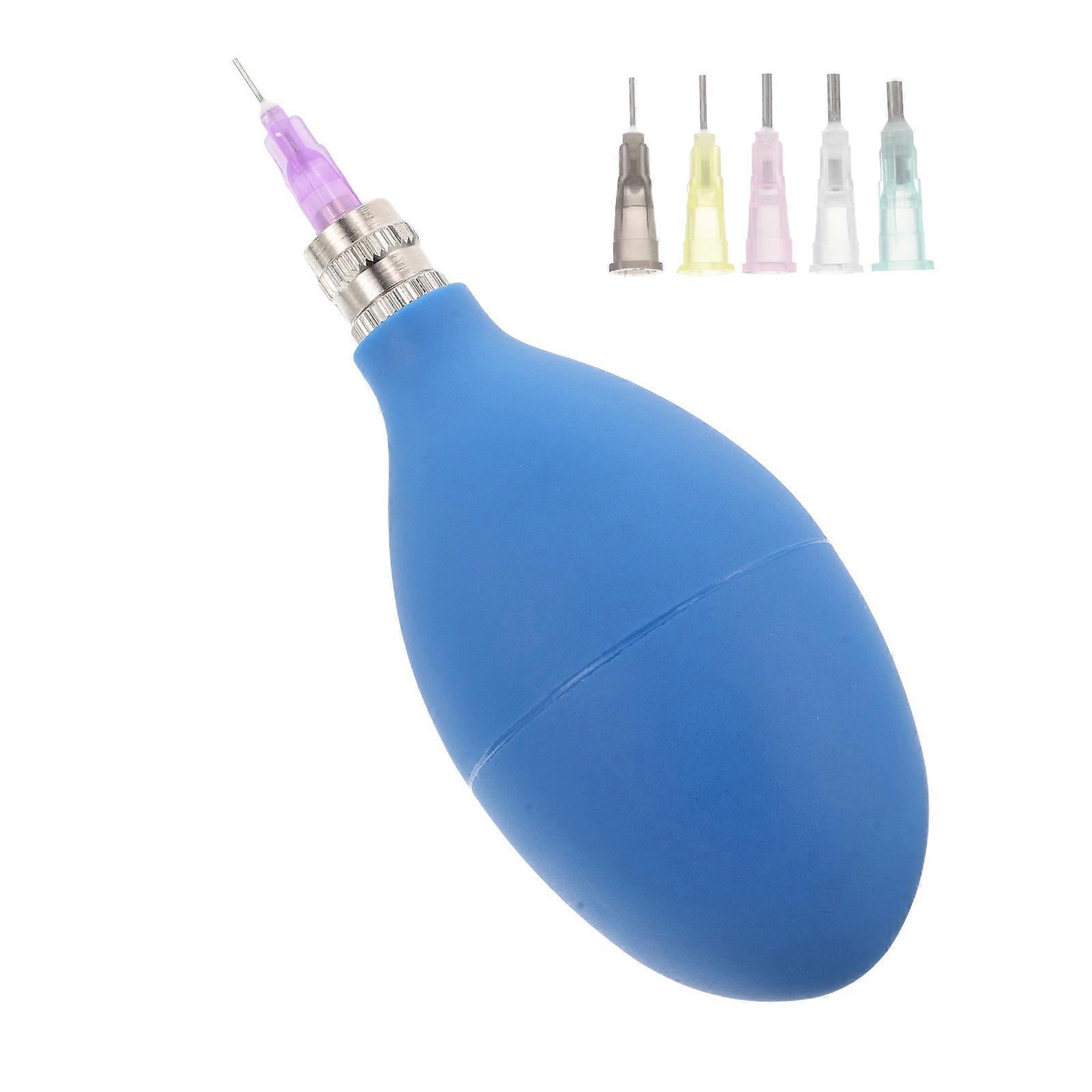 Blue Ceramic Squeeze Bottle Pottery Tool for Clay and Glaze Application 1Set