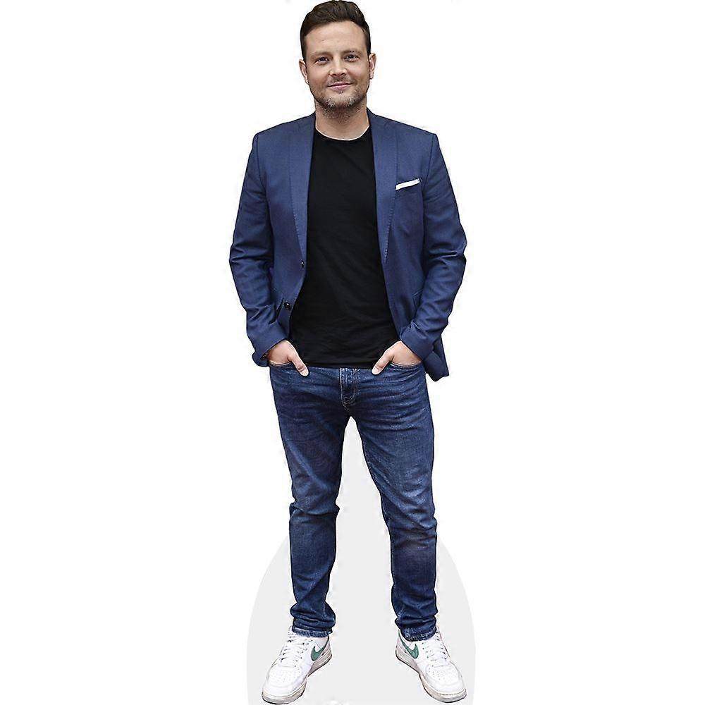Mark Rhodes (Blue Blazer) Cardboard Cutout (lifesize OR mini size). Standee. Stand Up.