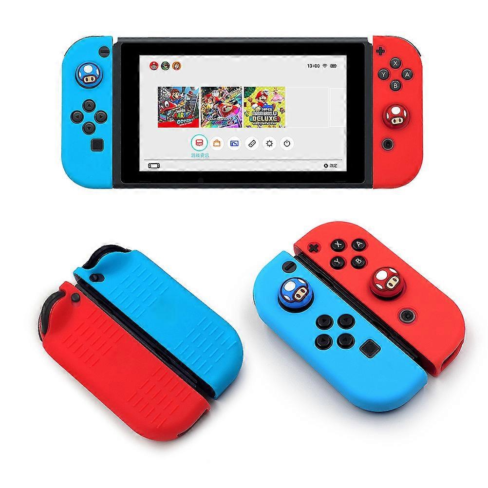 For Nintendo Switch Silicone Protective Case Handheld Game Console Shockproof Cover