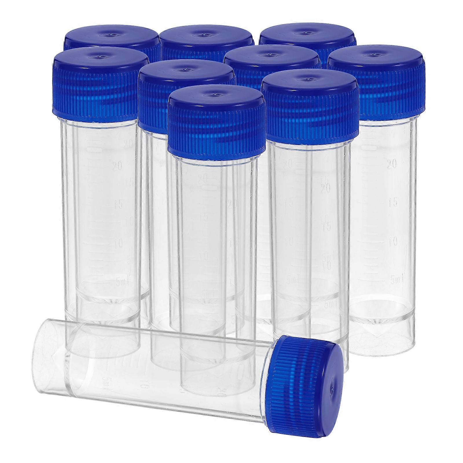 10Pcs Cups Cups for Storage Use Medical Sample Ps