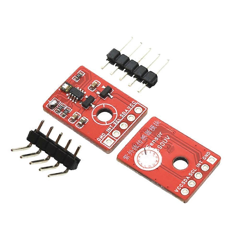 LTR-390UV Ultraviolet-Visible Light Sensor Module Ultraviolet Detection DC 3.3V to 5V IIC Digital Output Not Welding