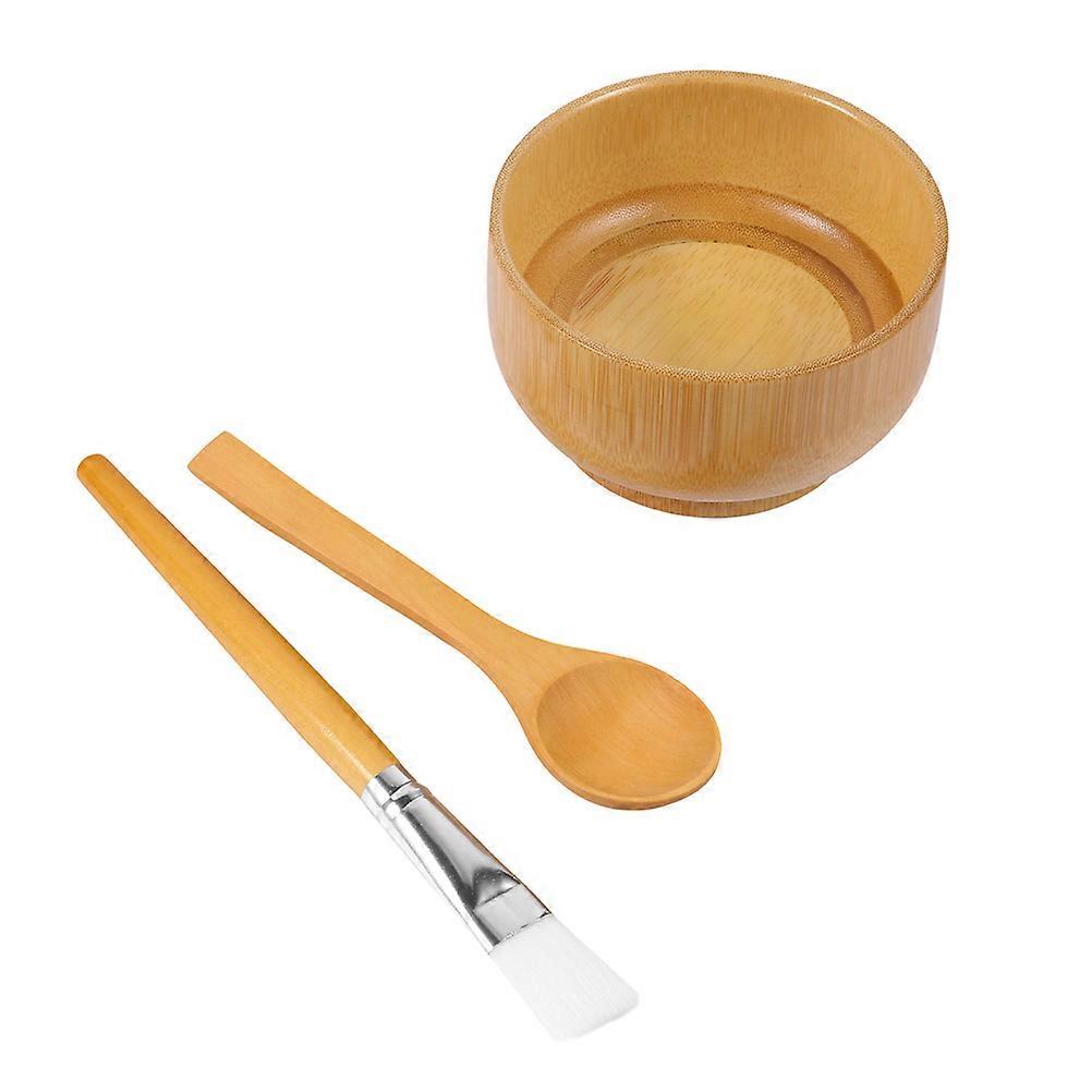 Skincare Mixing Bowl Face Mask Tool Set for DIY 3Pcs Assorted Colors