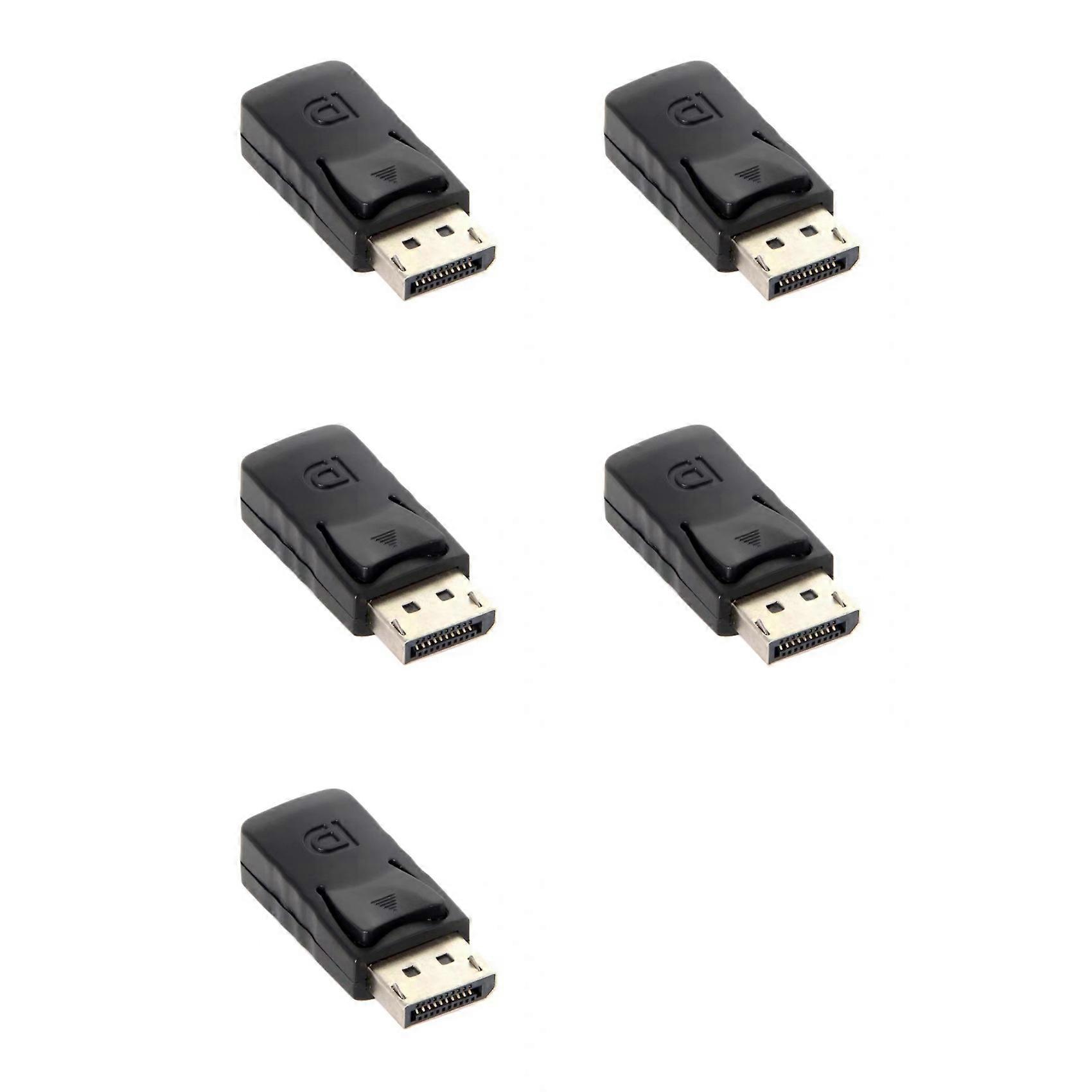 5Pcs 4K Displayport Dummy Plug DP Virtual Display Adapter Graphics Video Card Cheater EDID Headless Ghost Emulator