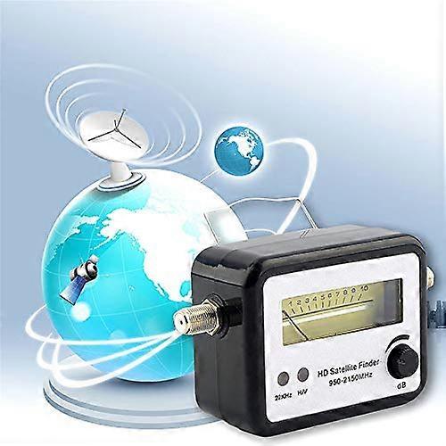 Satellite Signal Finder with Quick Alignment and Accurate Strength Detection for FTA TV