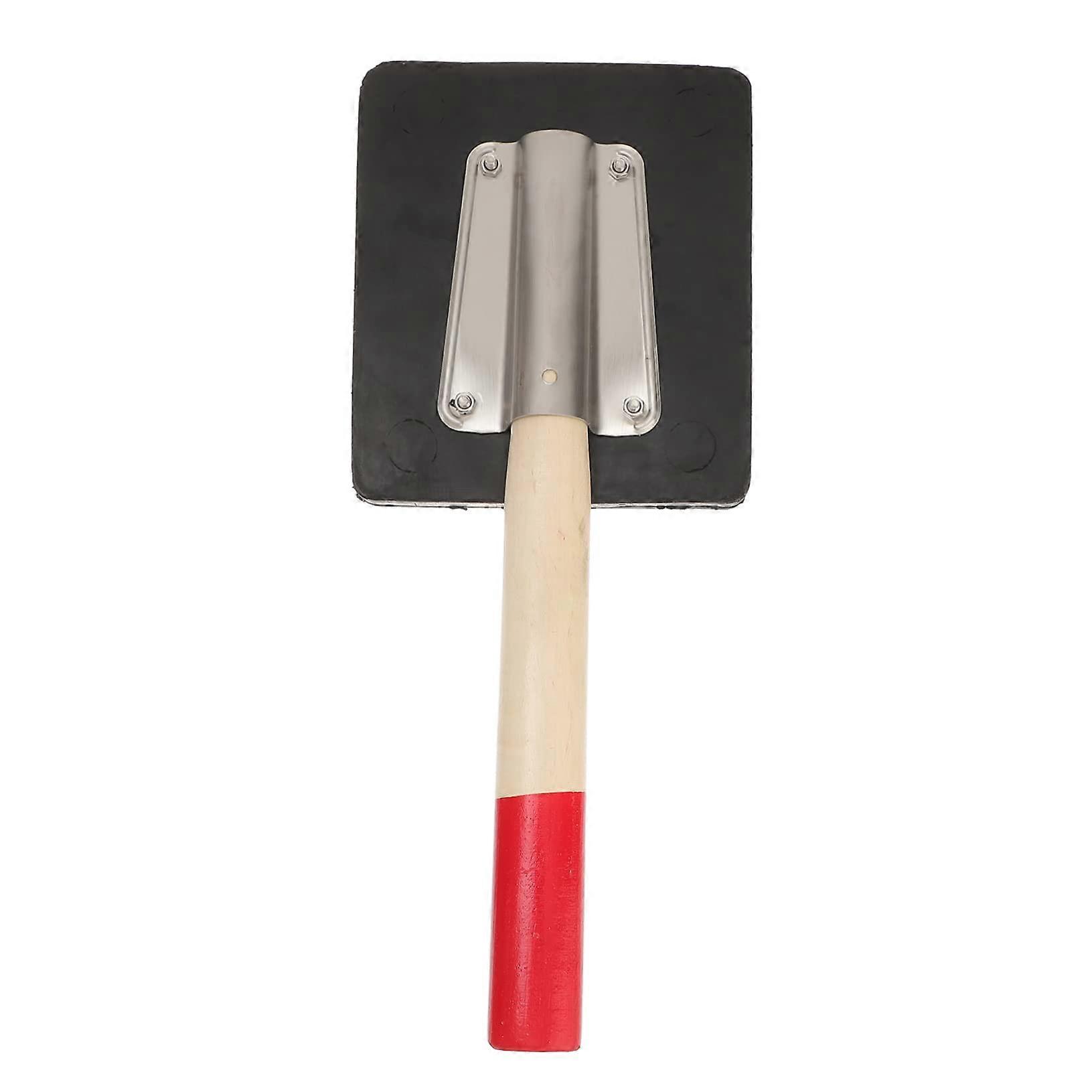 Tapping Block with Ergonomic Wooden Handle for Safe Laminate Flooring Installation and