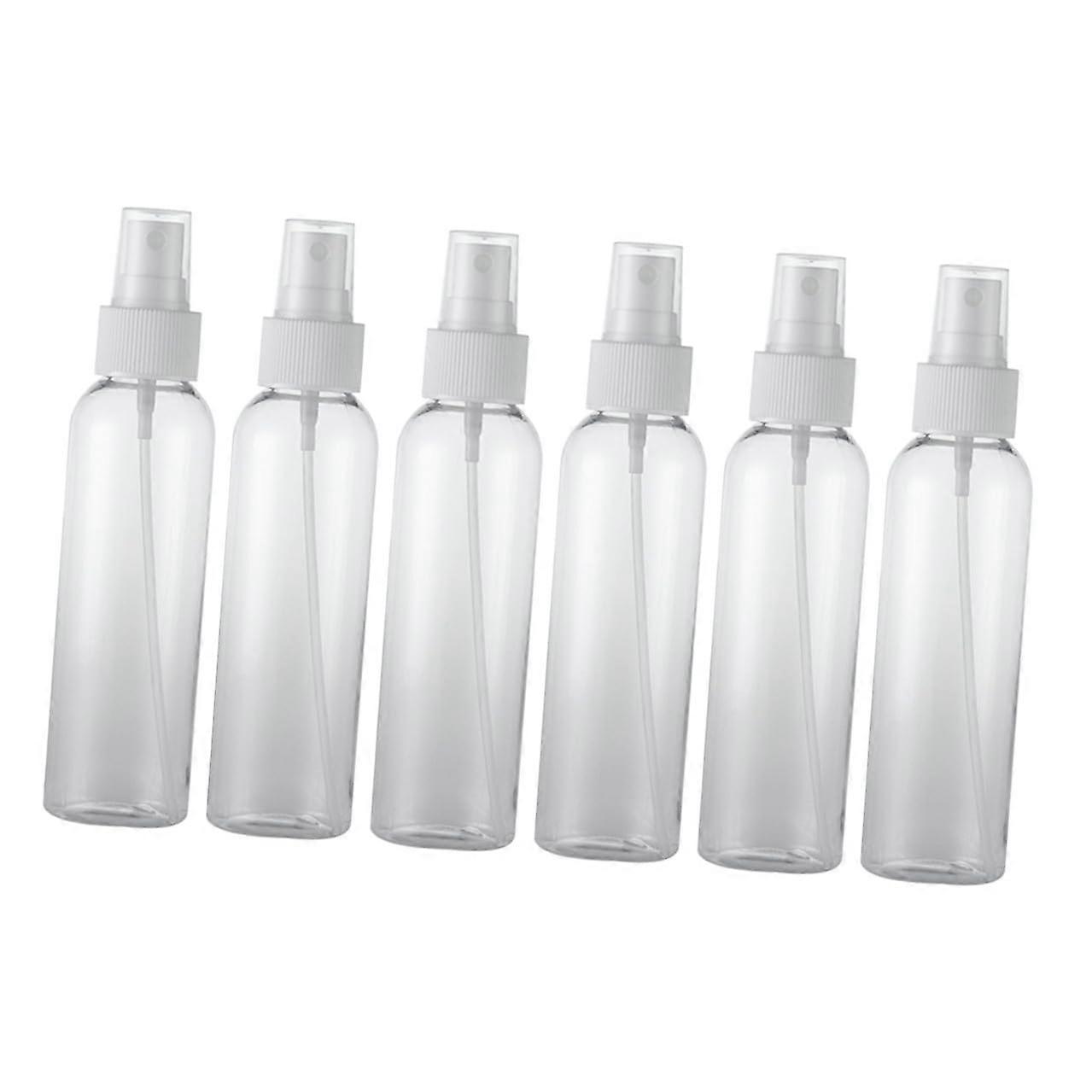 12Pcs Transparent Travel Spray Bottles Mini Refillable Perfume Containers Easy Refill Reusable Design