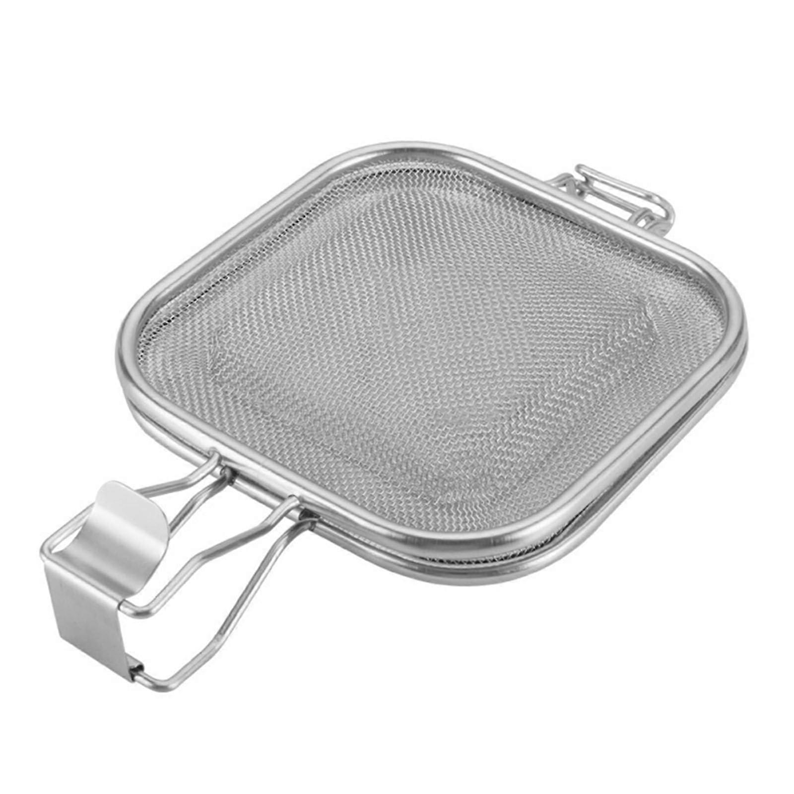 Stainless Steel Sandwich Grill Net with Even Heating Multifunctional Roasting Rack Easy Clean