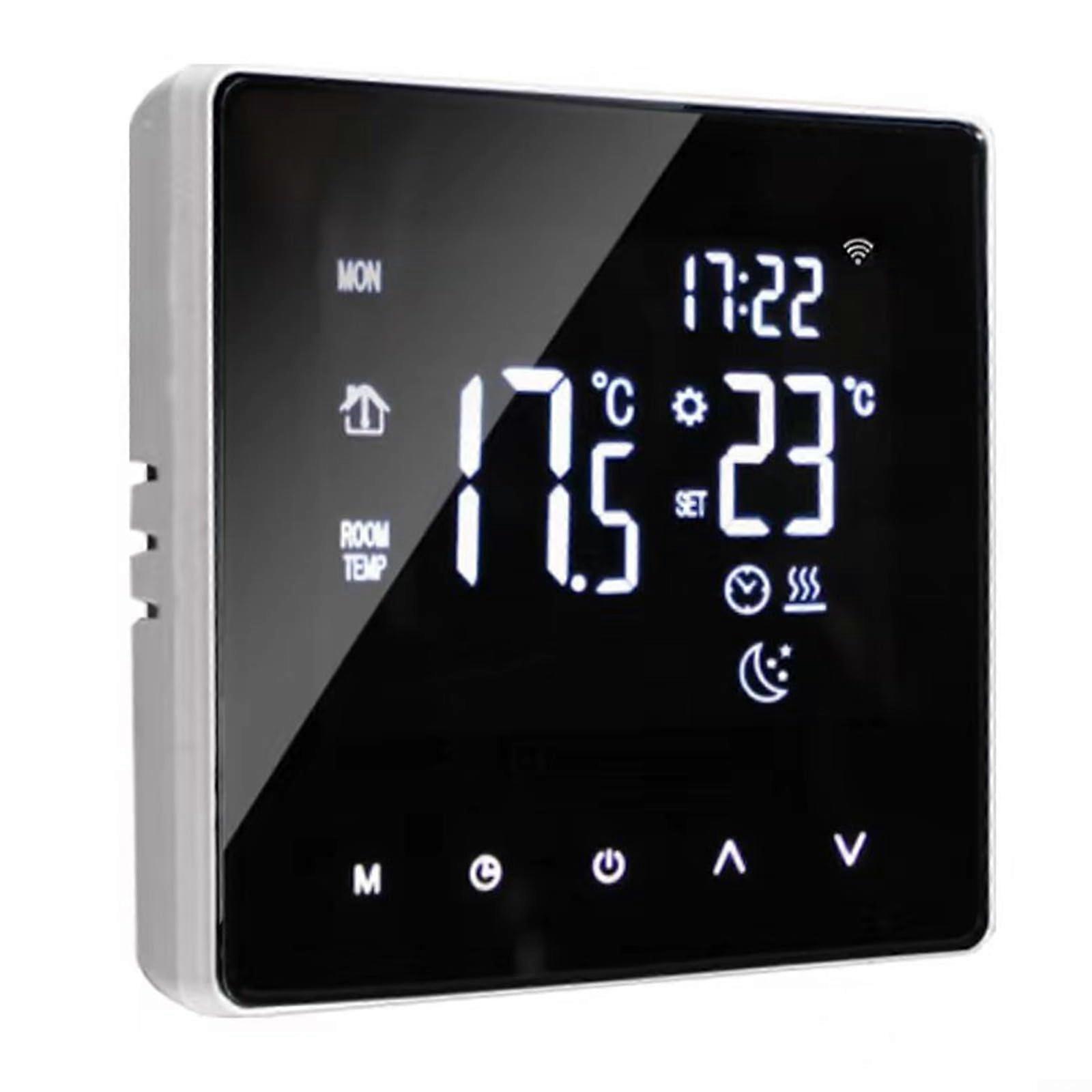 WiFi Floor Heating Thermostat with Touch Screen Control and Weekly Programmable Modes