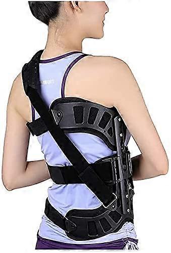 Posture Corrector with Height Adjustable Breathable Back Support Brace for Upper Back and Shoulder