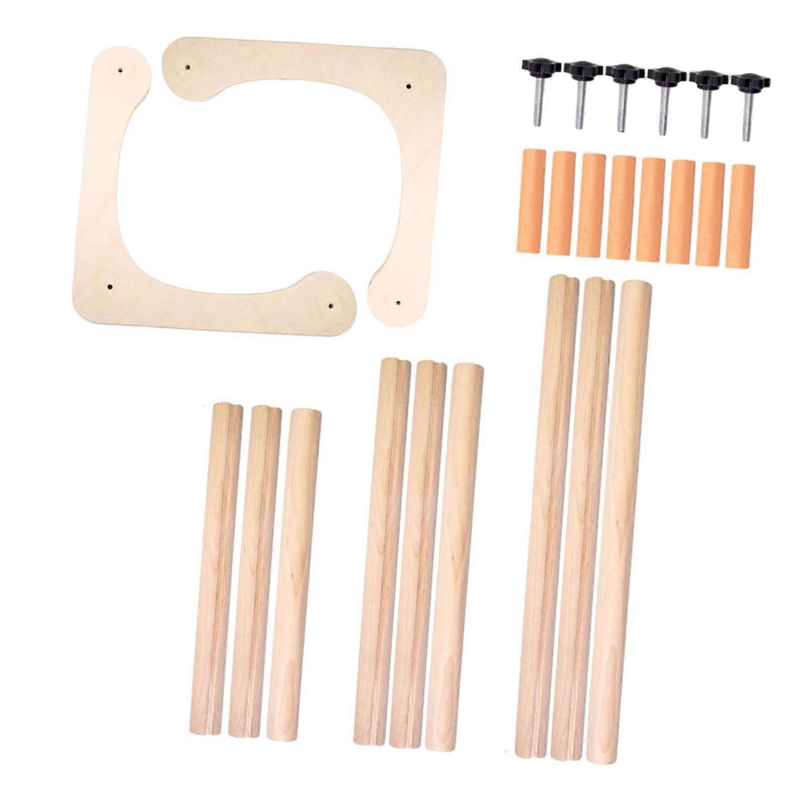 Cross Stitch Table Stand with Adjustable Frame Widths and Smooth Rotation for Embroidery and Quilting