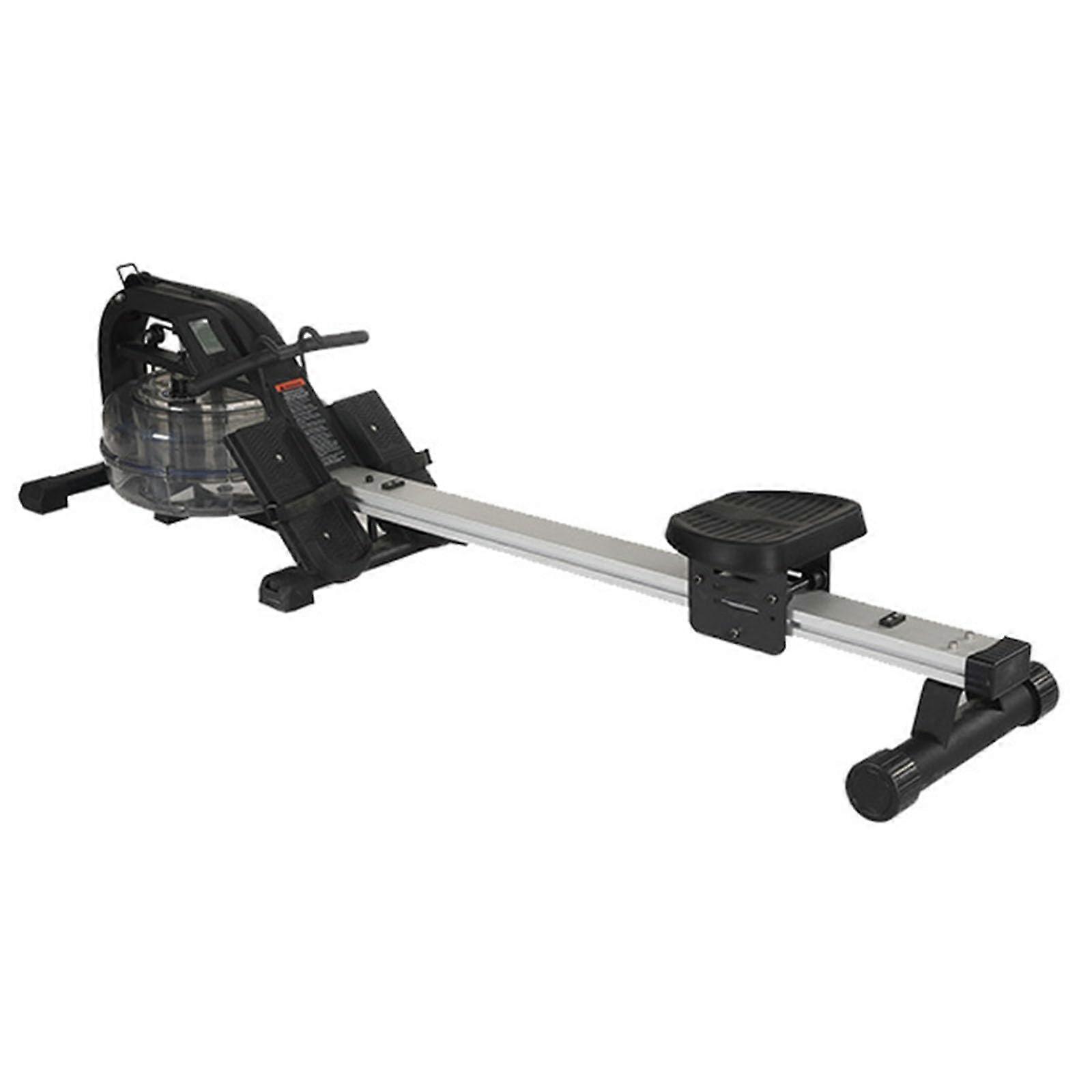 Foldable Water Rowing Machine for Home Use with LCD Display, Stepless Magnetic Resistance, SpaceSaving Design