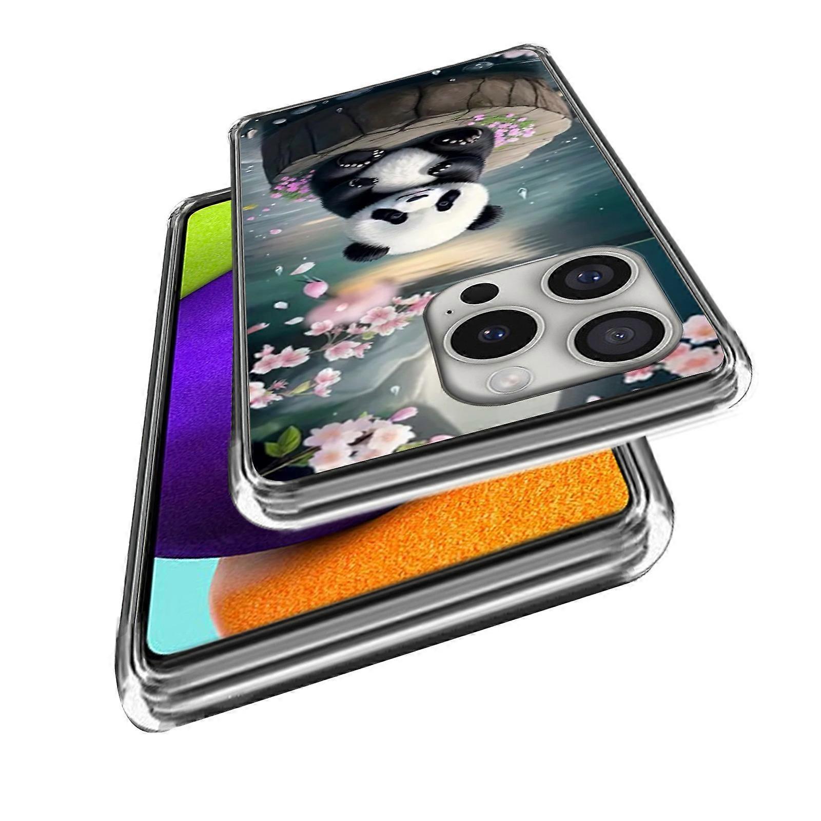 For iPhone 16 Pro Max Case IMD Pattern Printed Shockproof TPU Phone Cover